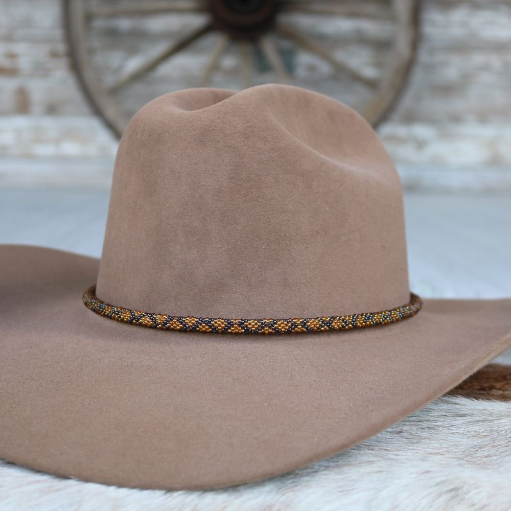Round Beaded Hat Band - Drifter