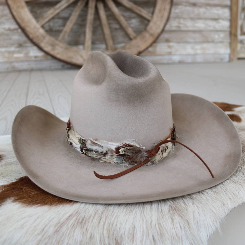 Banda para sombrero de plumas occidentales - Willow