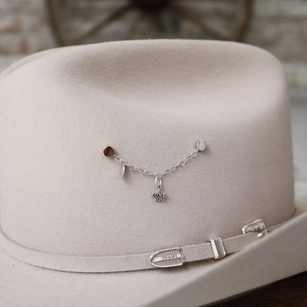 I Love You Charm Sterling Silver