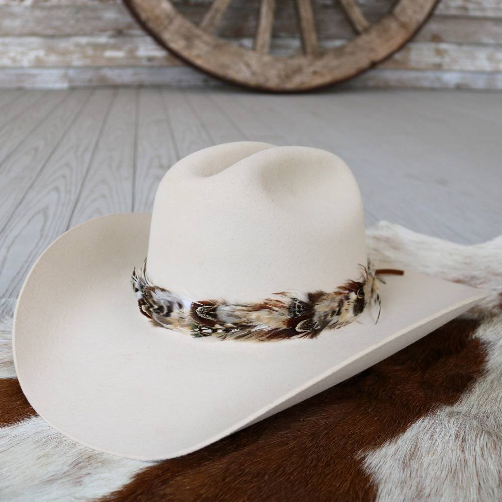 Banda para sombrero de plumas occidentales - Willow