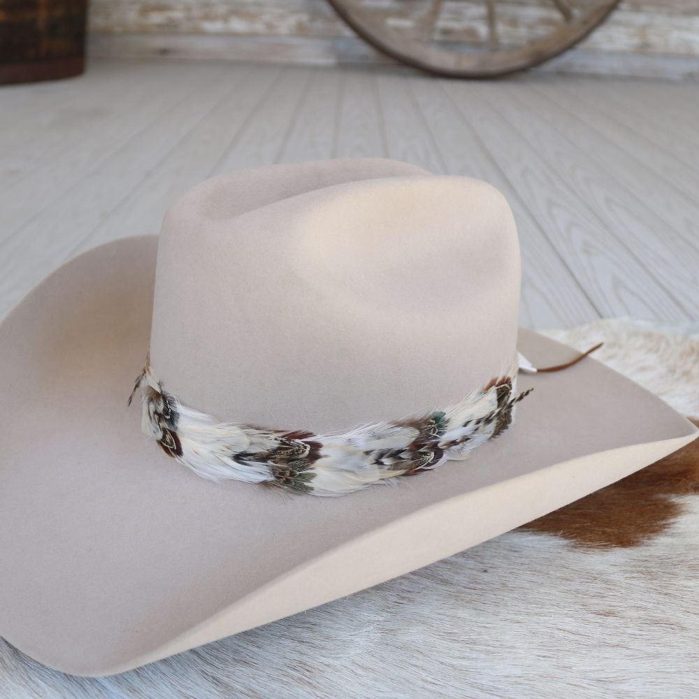 Banda para sombrero de plumas occidentales - Willow