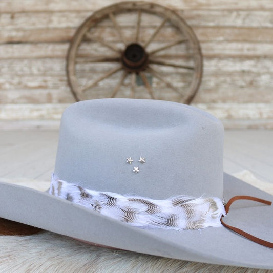 Sterling Silver Star Hat Pin Trio