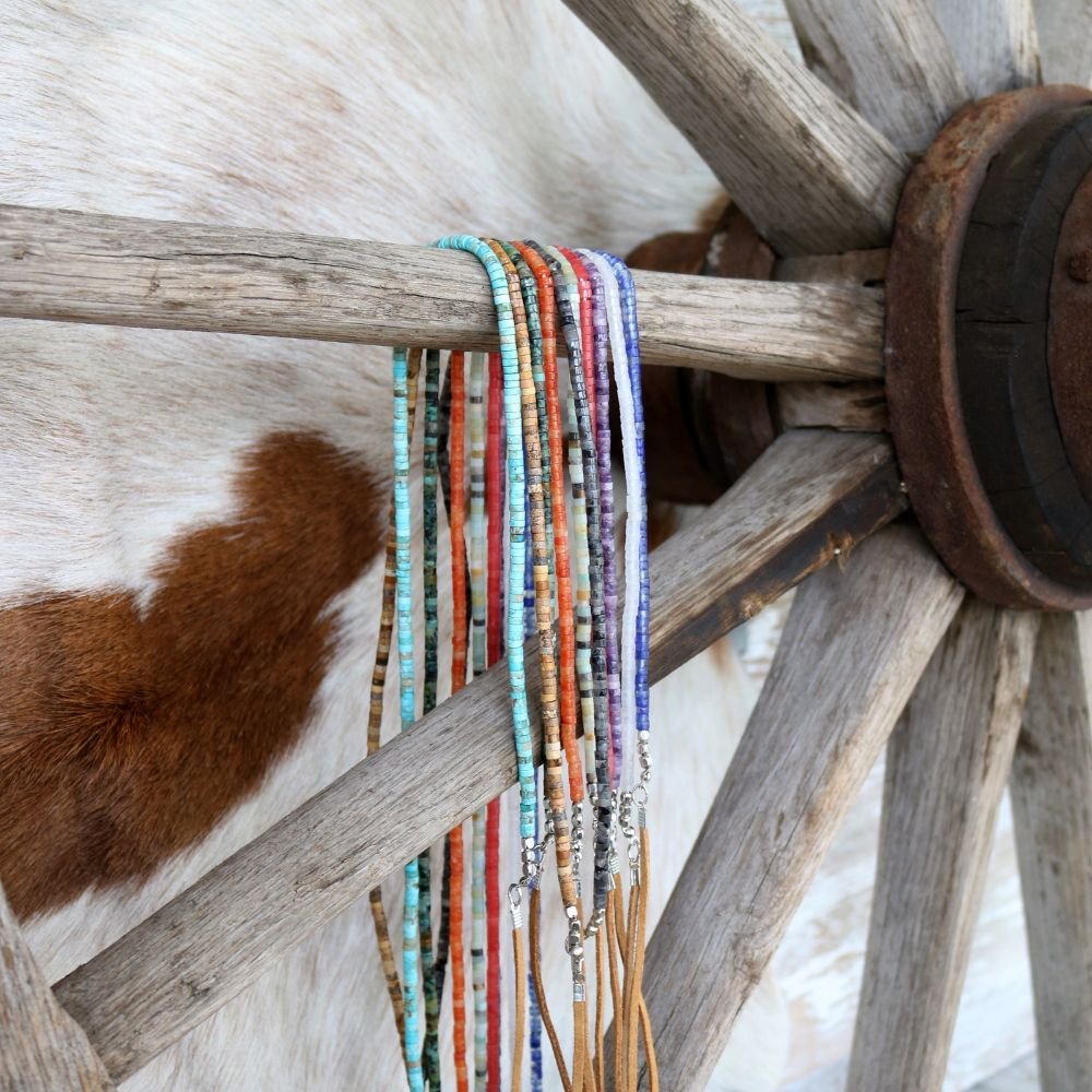 African Turquoise Stone Hat Band