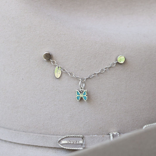 a necklace on a person's neck