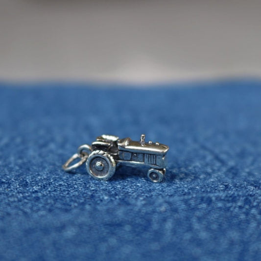 a close up of a tractor
