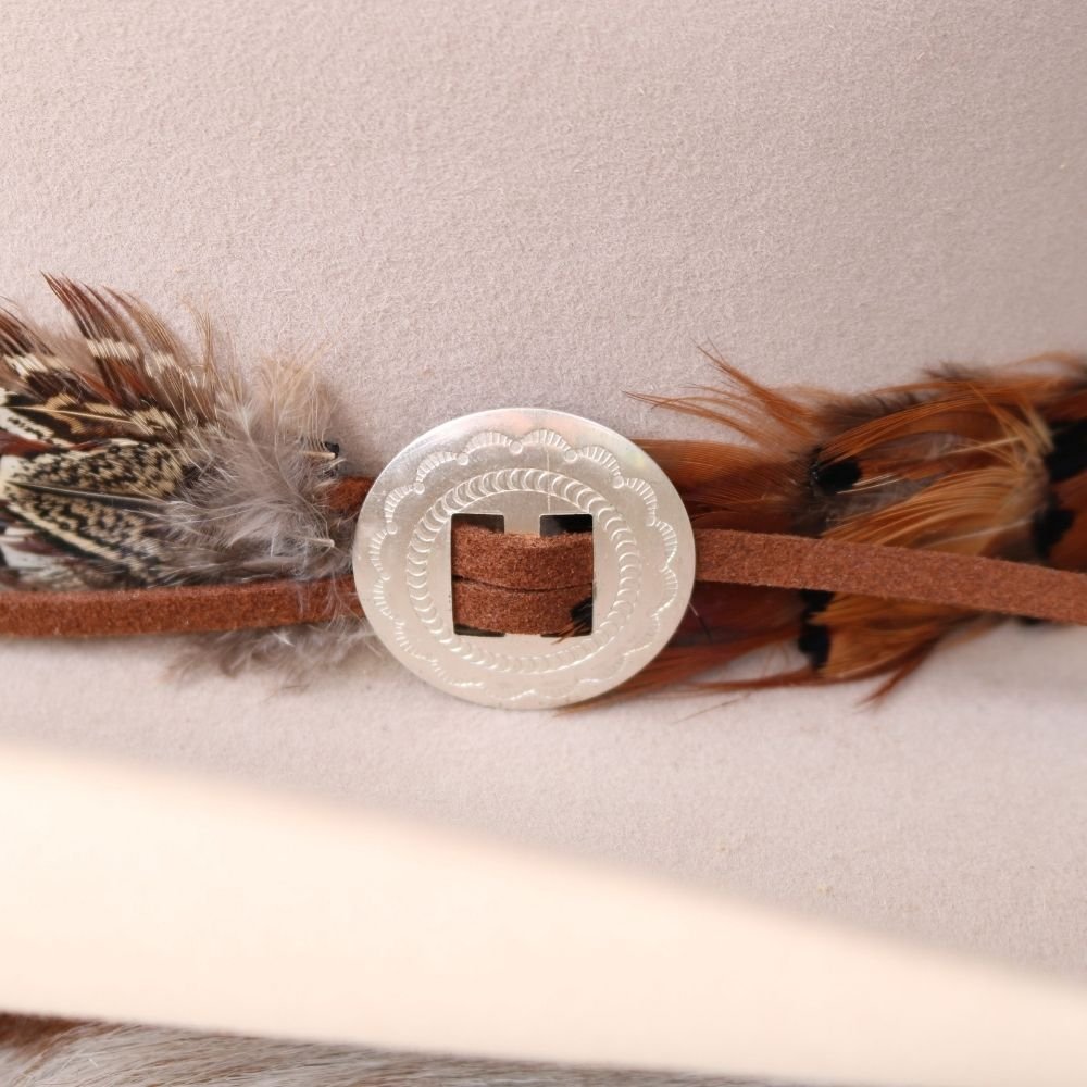 1.25" Slotted Stamped Concho .925