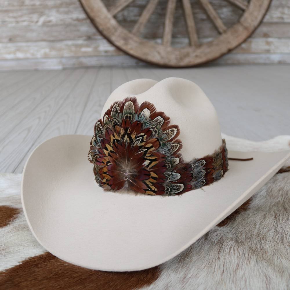 Feather Hat Band - Rowan