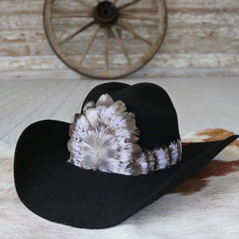 Western Feather Hat Band - Osprey