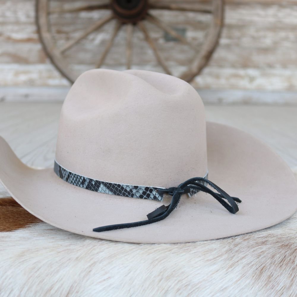 Animal Print Leather Hat Band Variety Pack – 3 Pack