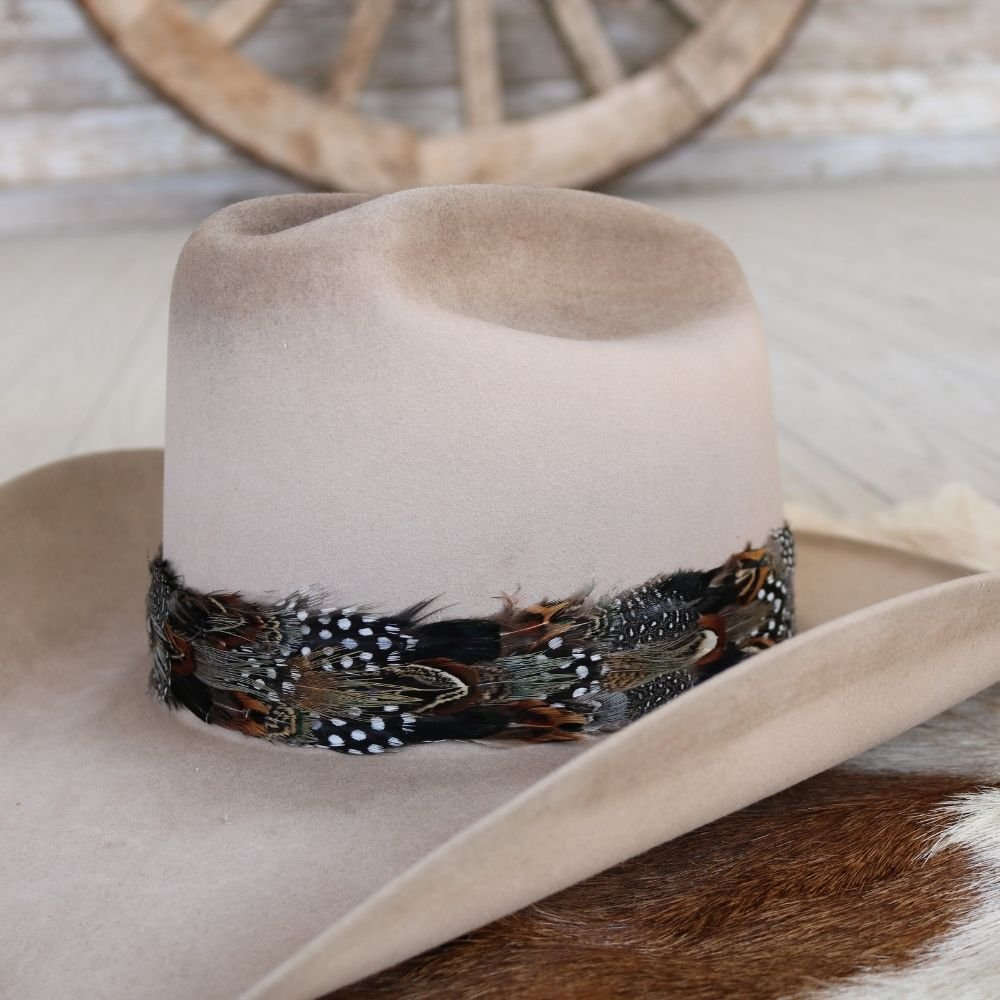 Banda para sombrero de plumas occidentales - Halcón