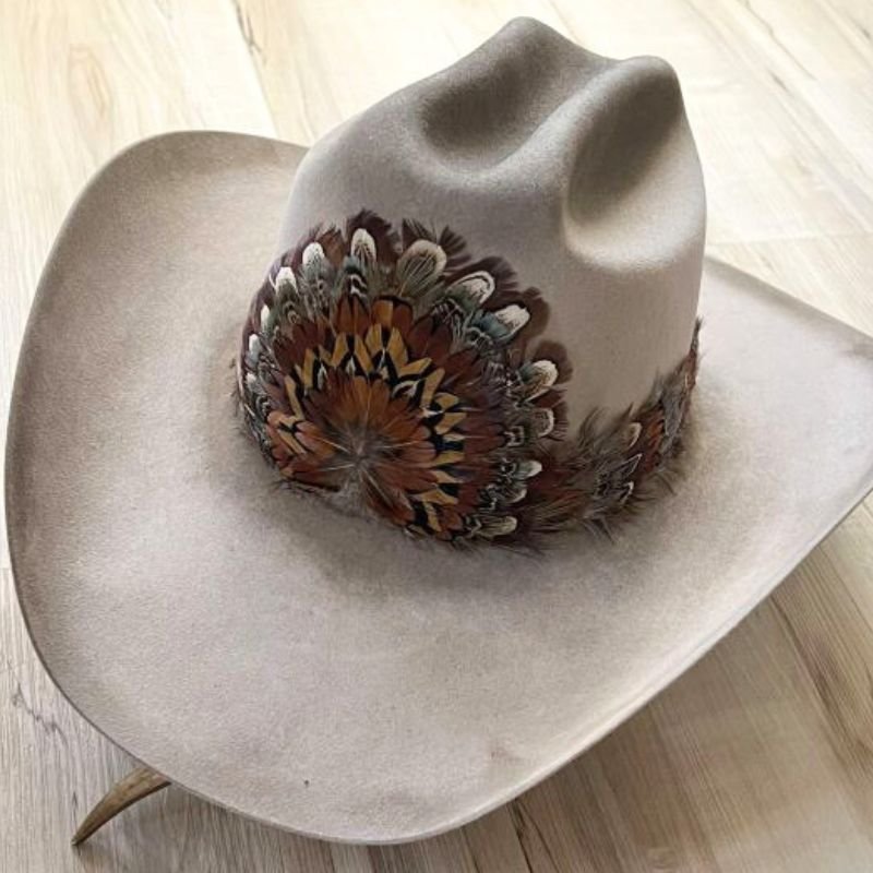 Feather Hat Band - Rowan