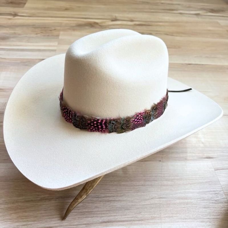 Feather Hat Band - Fancy