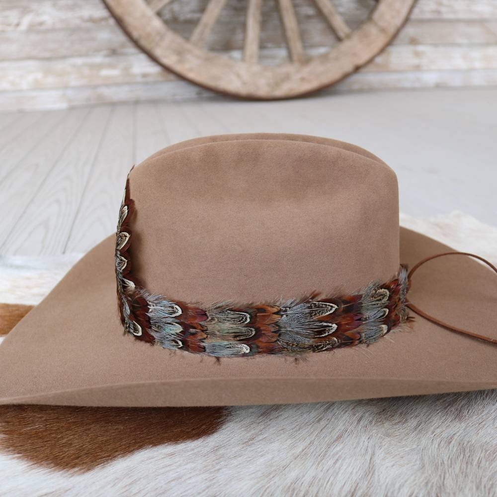 Feather Hat Band - Rowan