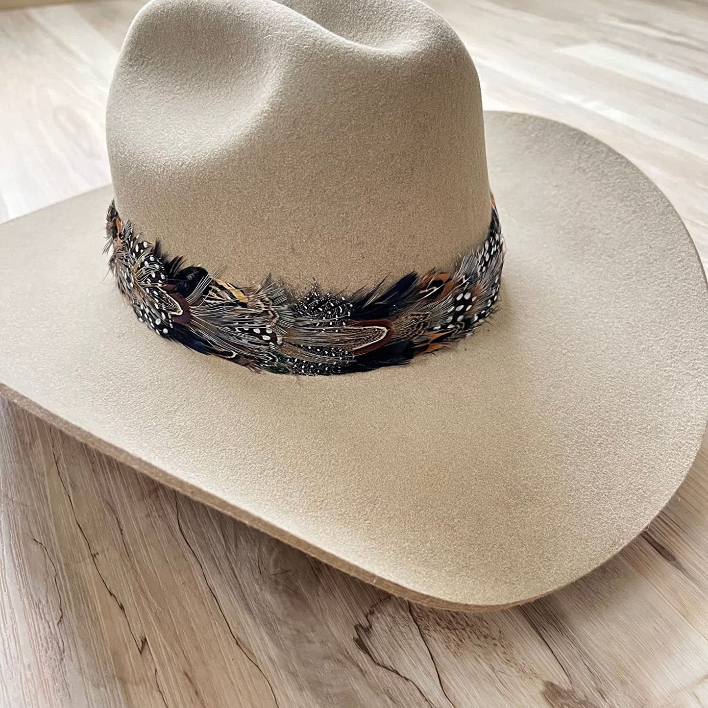 Banda para sombrero de plumas occidentales - Halcón