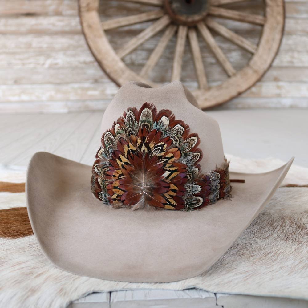Feather Hat Band - Rowan
