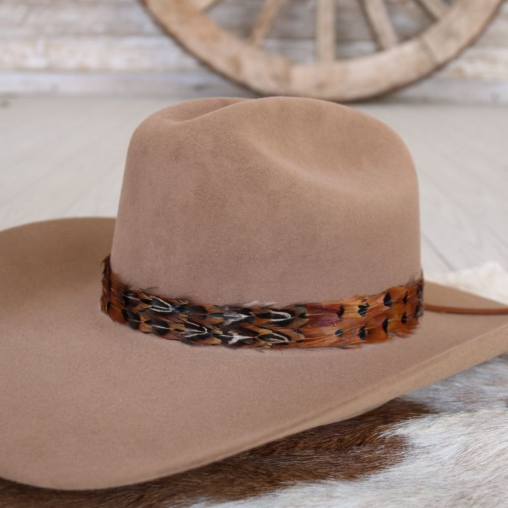 Banda para sombrero de plumas occidentales - Óxido