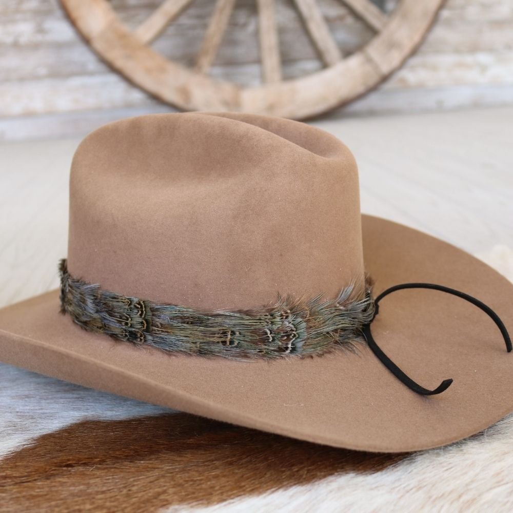 Feather Hat Band - Dove I