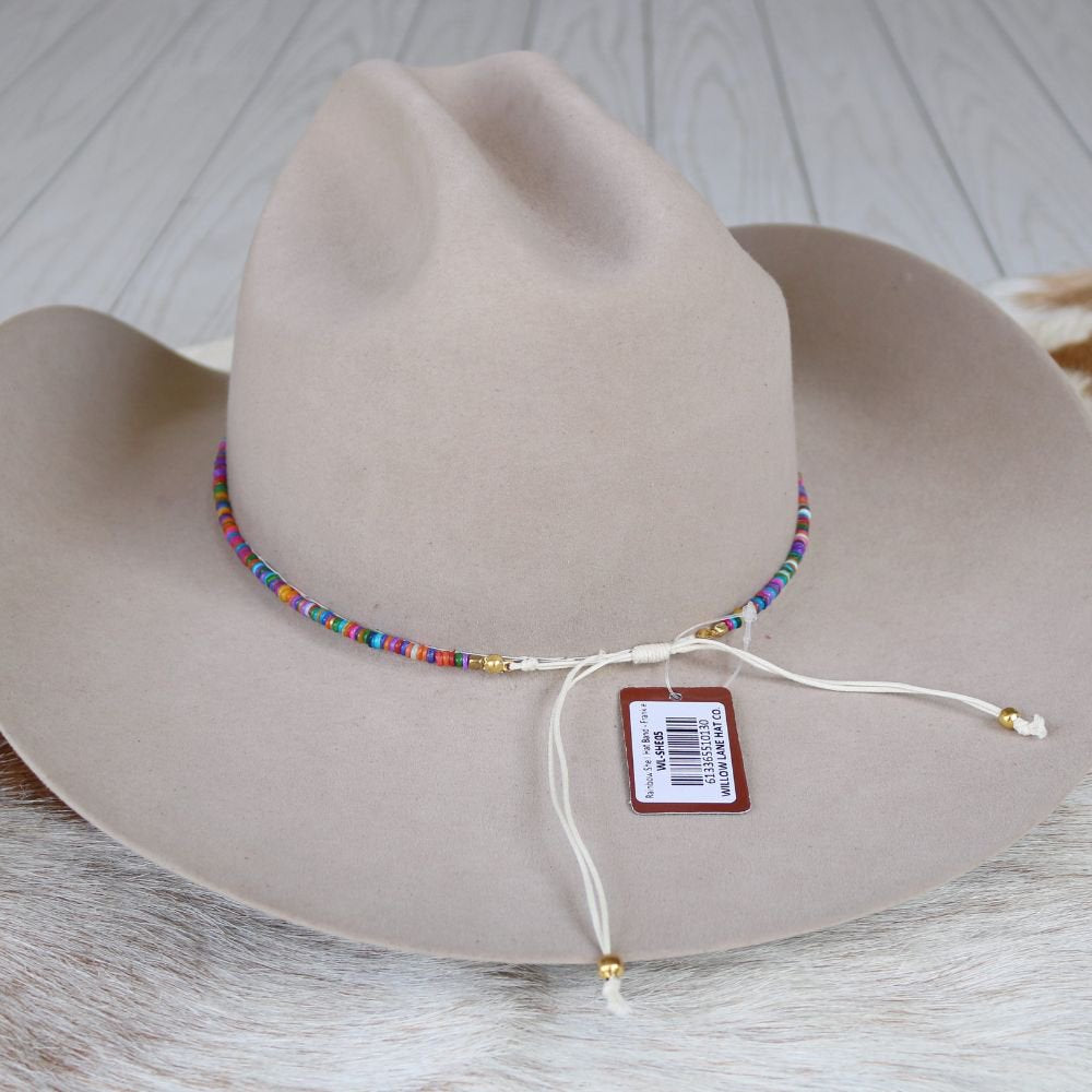 Rainbow Shell Hat Band - Frankie