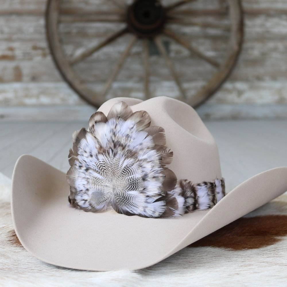 Western Feather Hat Band - Osprey