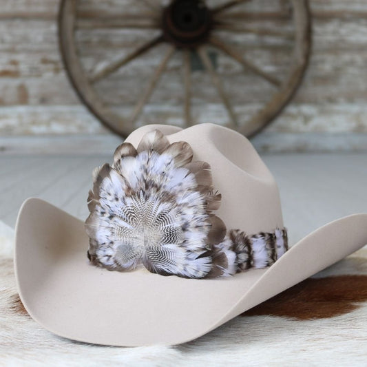 Western Feather Hat Band - Osprey