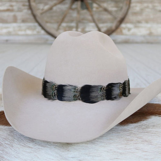 a hat on a rug