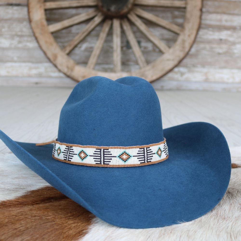 Beaded Hat Band - Mesa