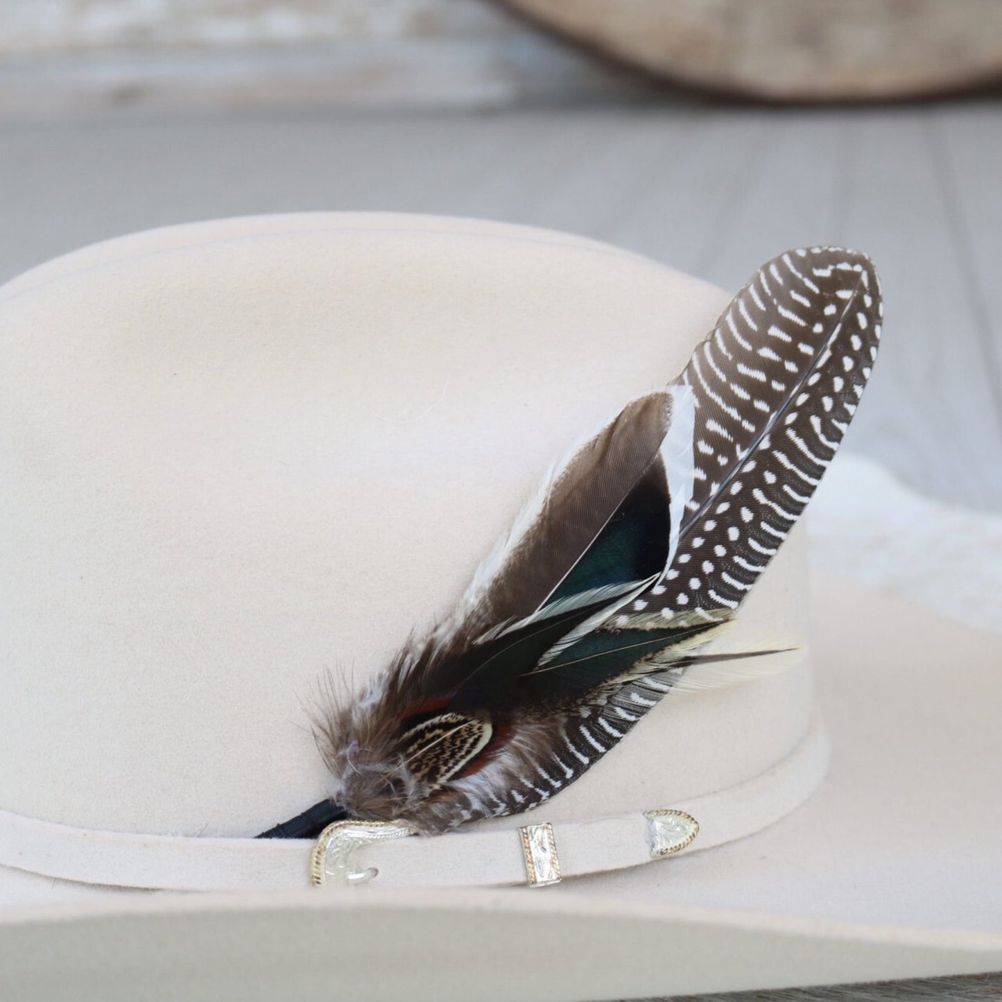 Feather Hat Accent - Durango