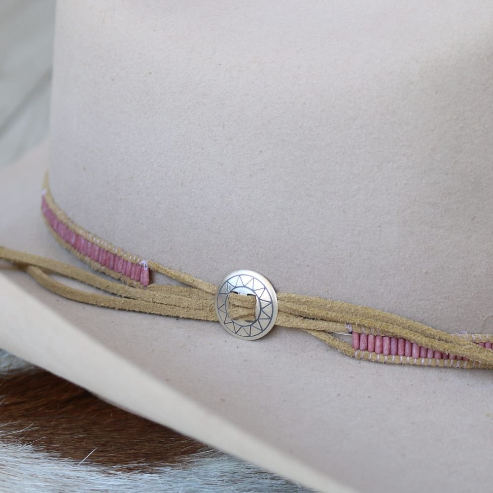 3/4" Sterling Silver Slotted Concho