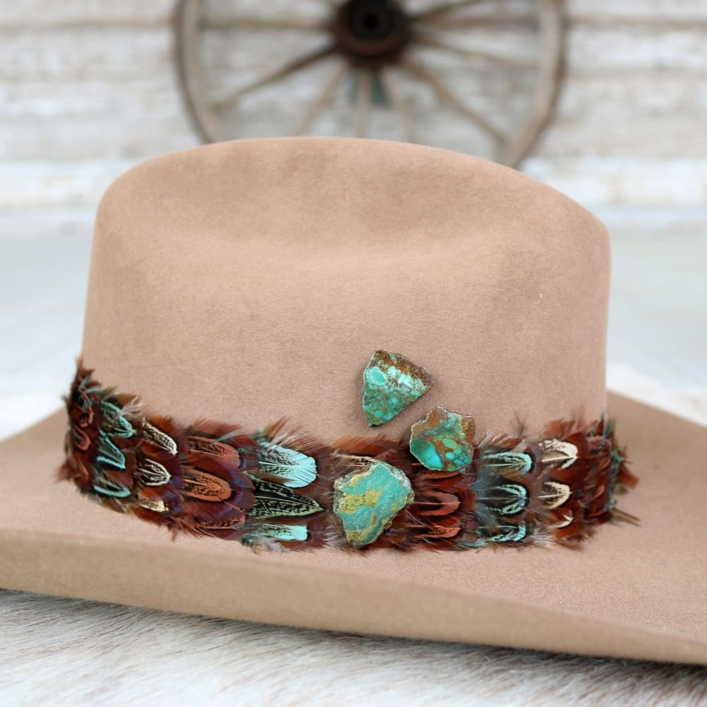 Natural Turquoise Hat Pin