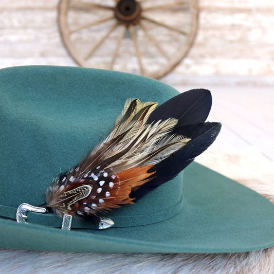 Feather Hat Accent - Frio
