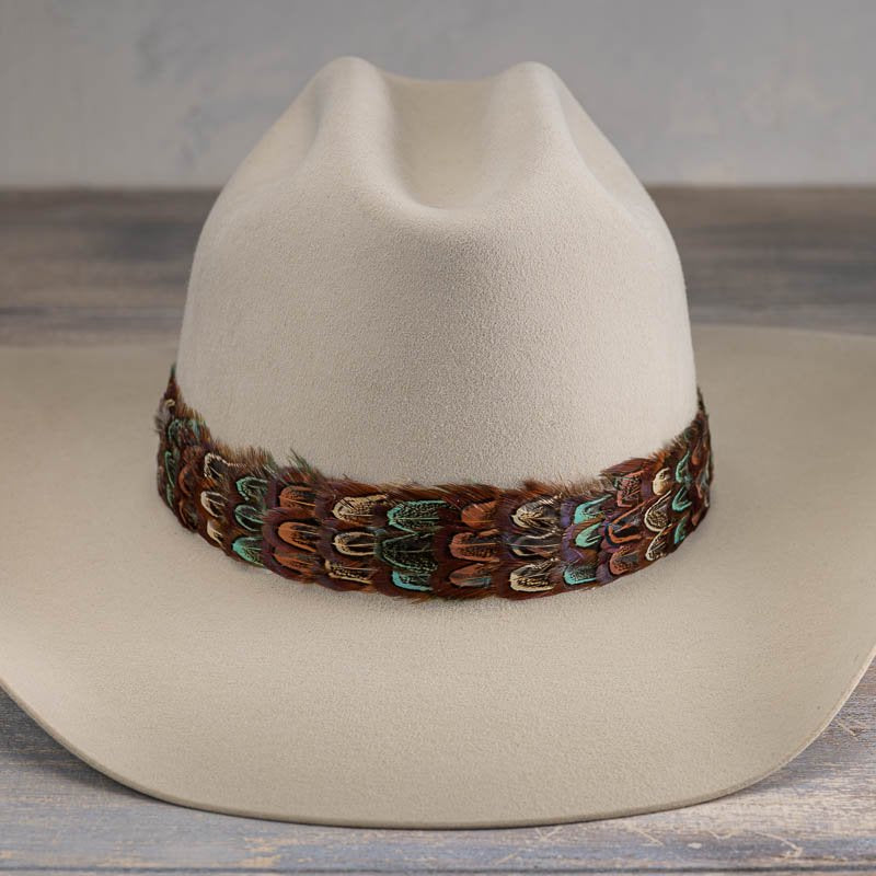 Western Feather Hat Band - Riverbend