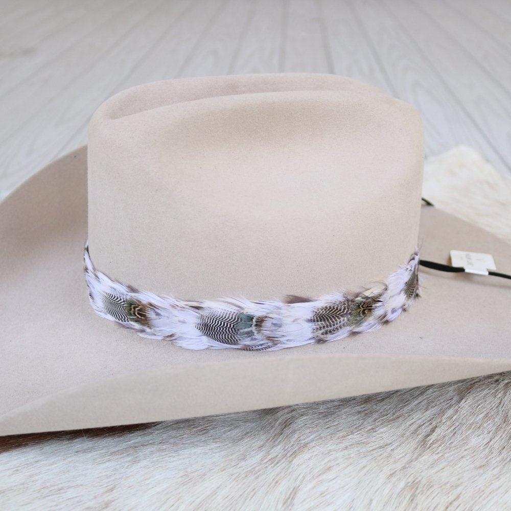 a hat on a rug
