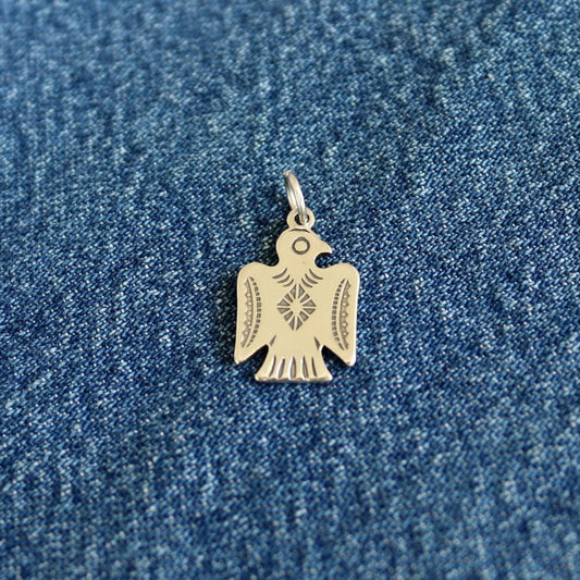 Thunderbird Charm Sterling Silver