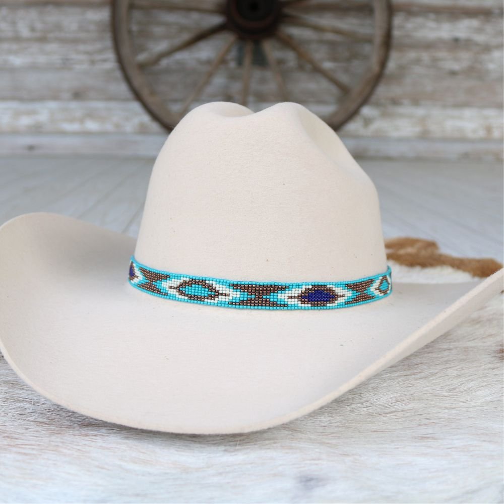 Western Beaded Hat Band - The Cove