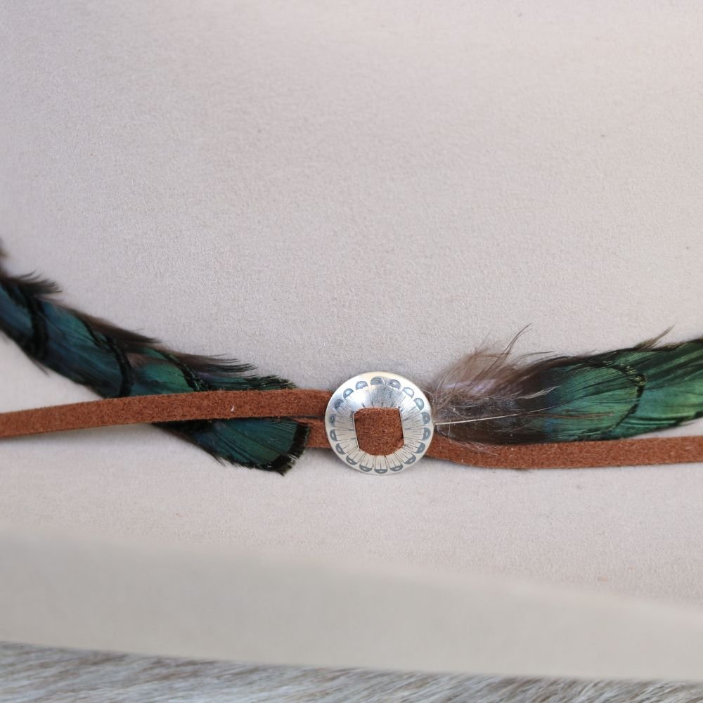 3/4" Sterling Silver Slotted Concho