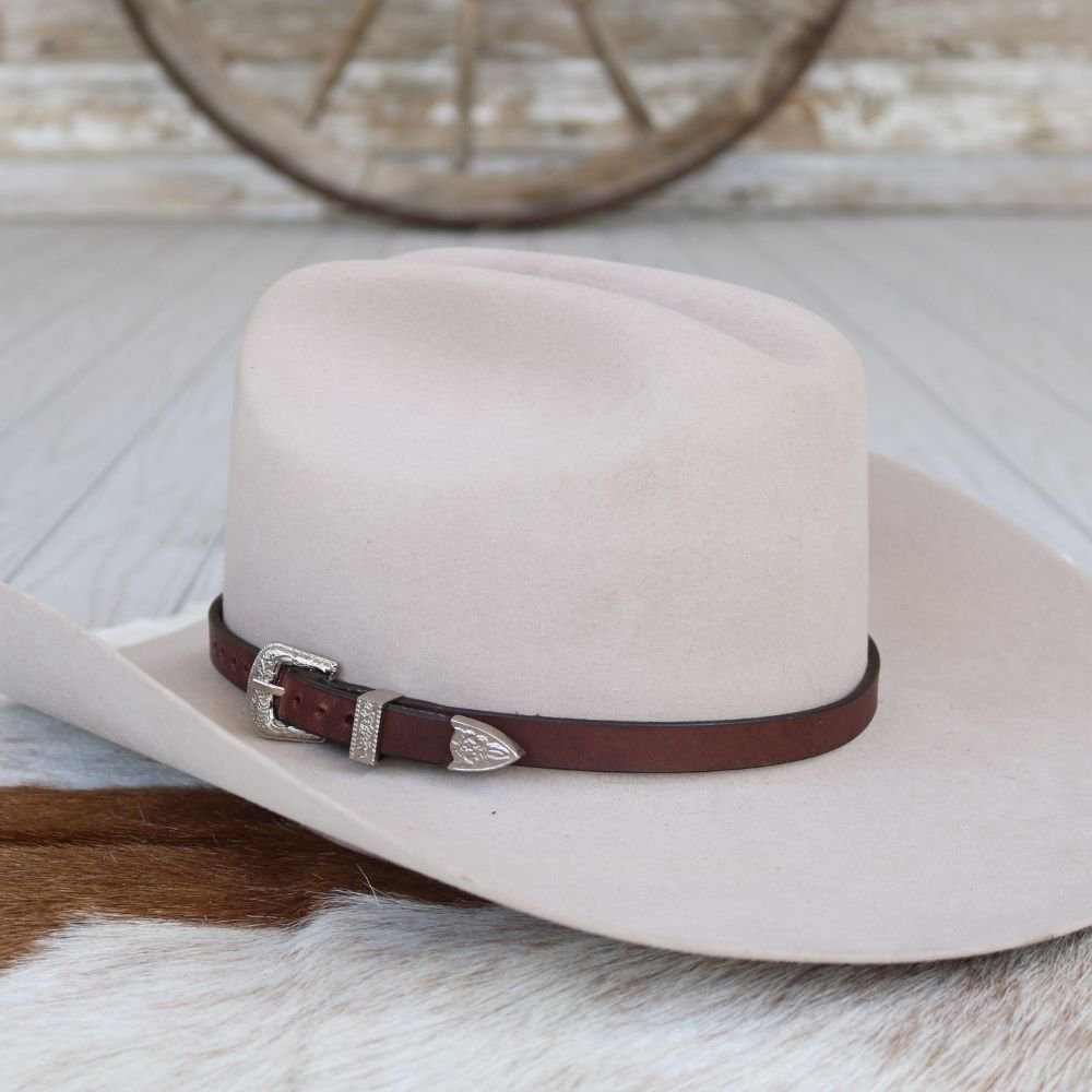 Leather Hat Band – Brown