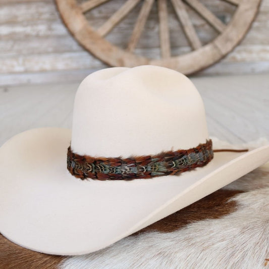 Feather Hat Band - Brazos