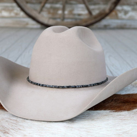 Black Jasper Stone Hat Band