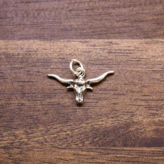 Steer Charm Sterling Silver