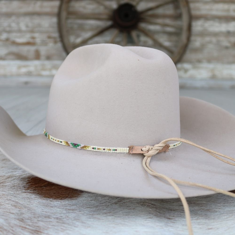 Western Beaded Hat Band - Pecos