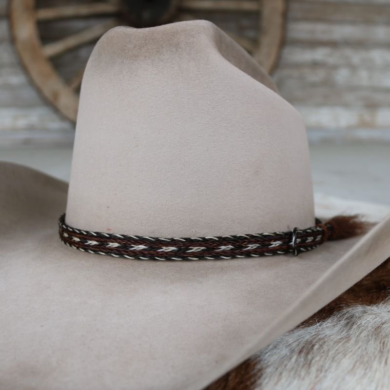 Horsehair Braided Single Tassel Hat Band - Duster