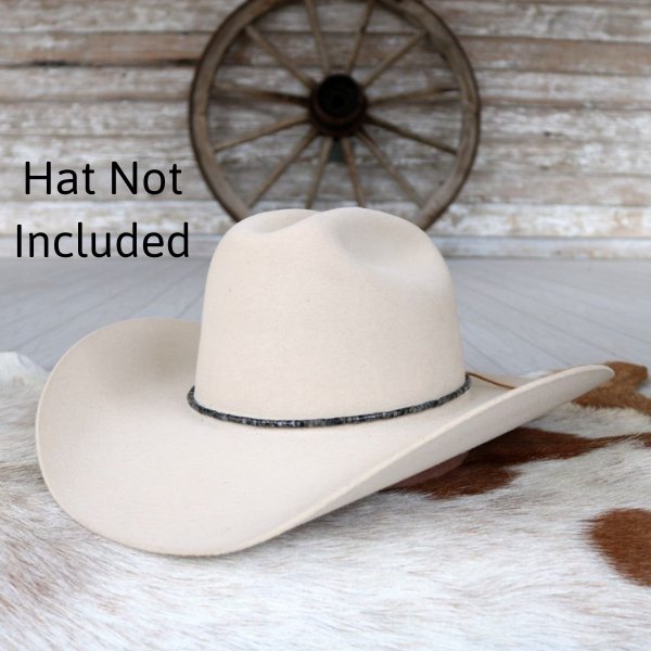 Black Jasper Stone Hat Band