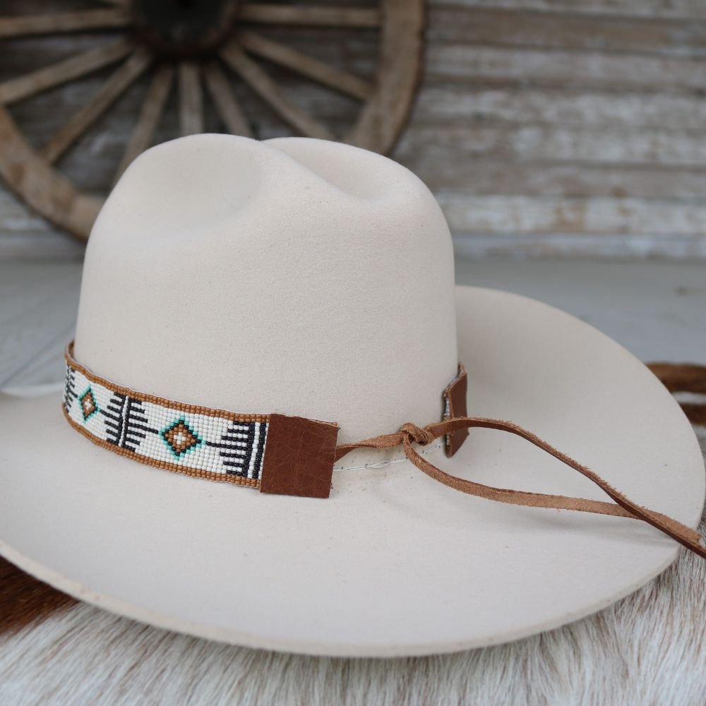 Beaded Hat Band - Mesa