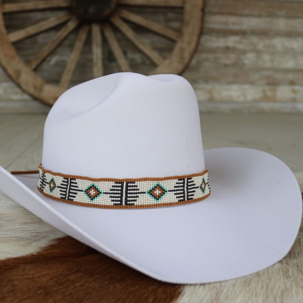 Beaded Hat Band - Mesa