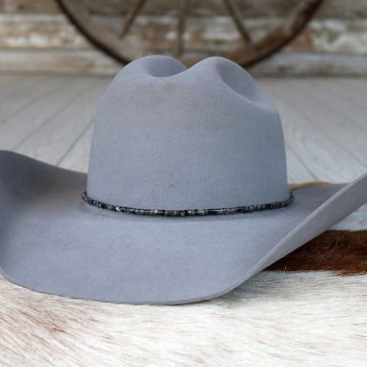 Black Jasper Stone Hat Band
