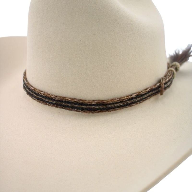 Horsehair Braided Single Tassel Hat Band - Pacesetter