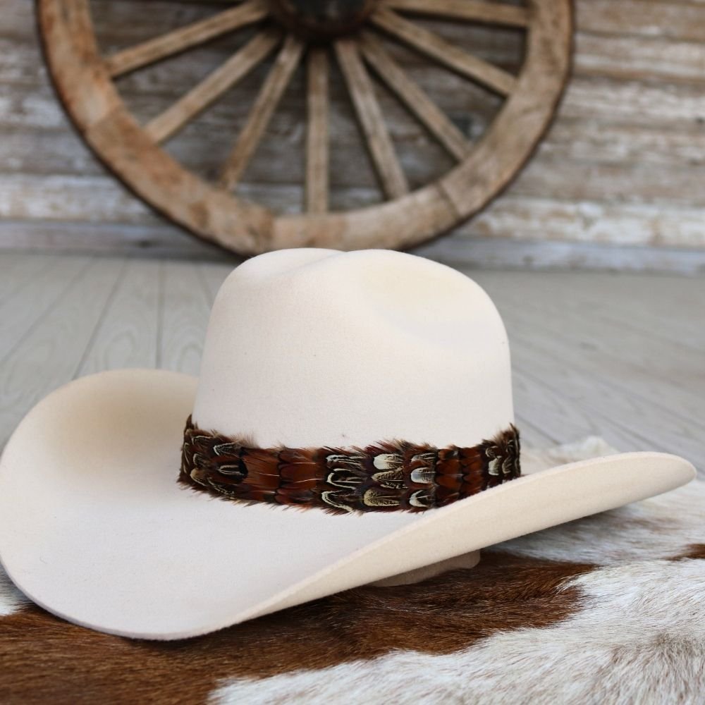 Feather Hat Band - Starling