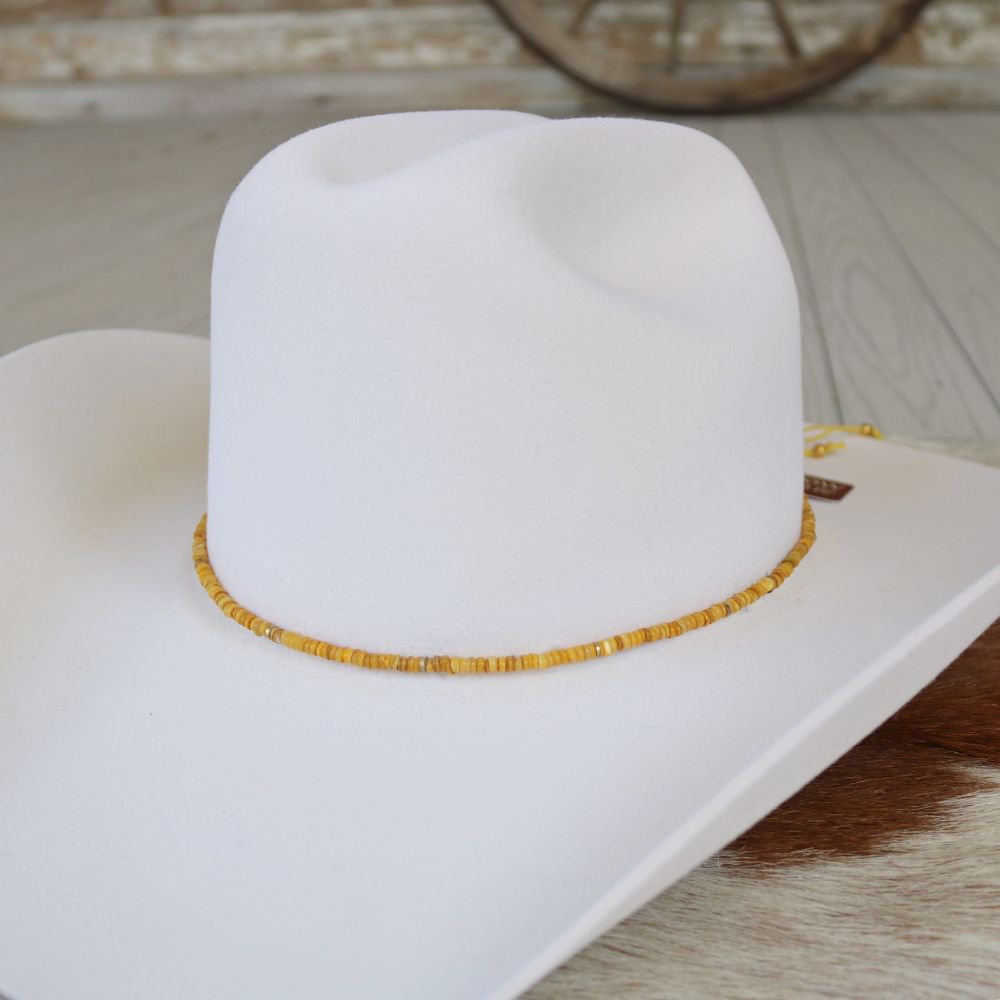 Marigold Shell Hat Band – Goldie