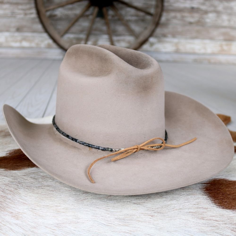 Black Jasper Stone Hat Band