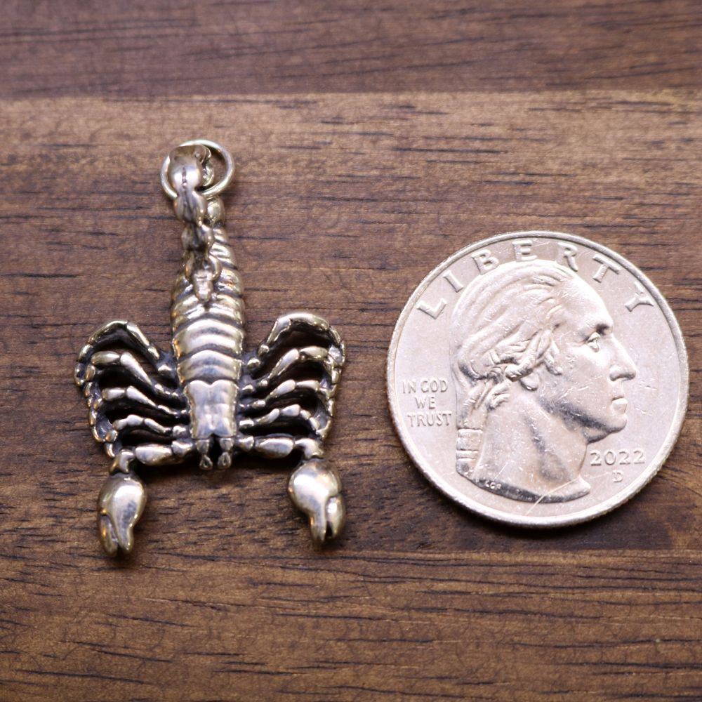 a coin and a keychain